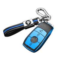 TPU Leather Car Key Cover Case For Mercedes Benz W213 A C E S GLS Class E43 E300 E400 E200 E220 Maybach S320L S450 S350 E300L